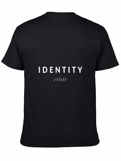 Identity Crisis Graphic Tee - Black T-Shirt