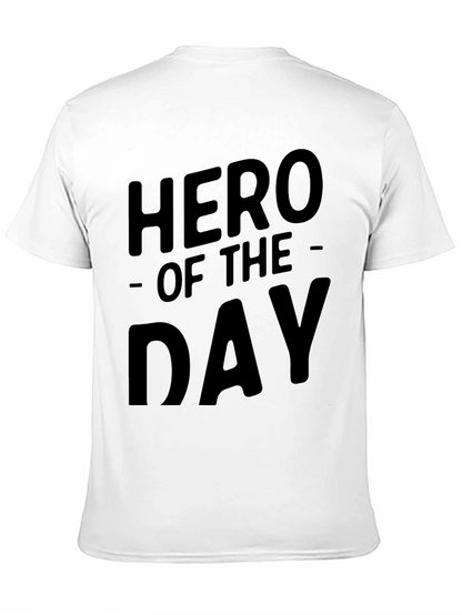 Hero of the Day Black Graphic Tee
