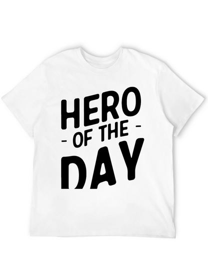 Hero of the Day Black Graphic Tee