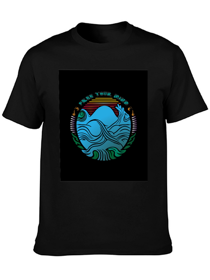 Free Your Mind Graphic Tee - Black T-Shirt