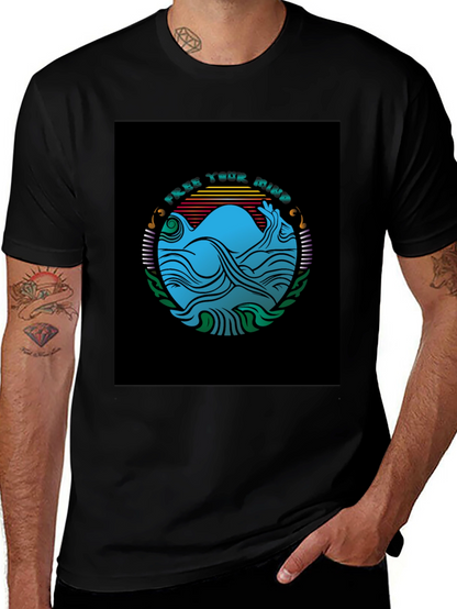 Free Your Mind Graphic Tee - Black T-Shirt