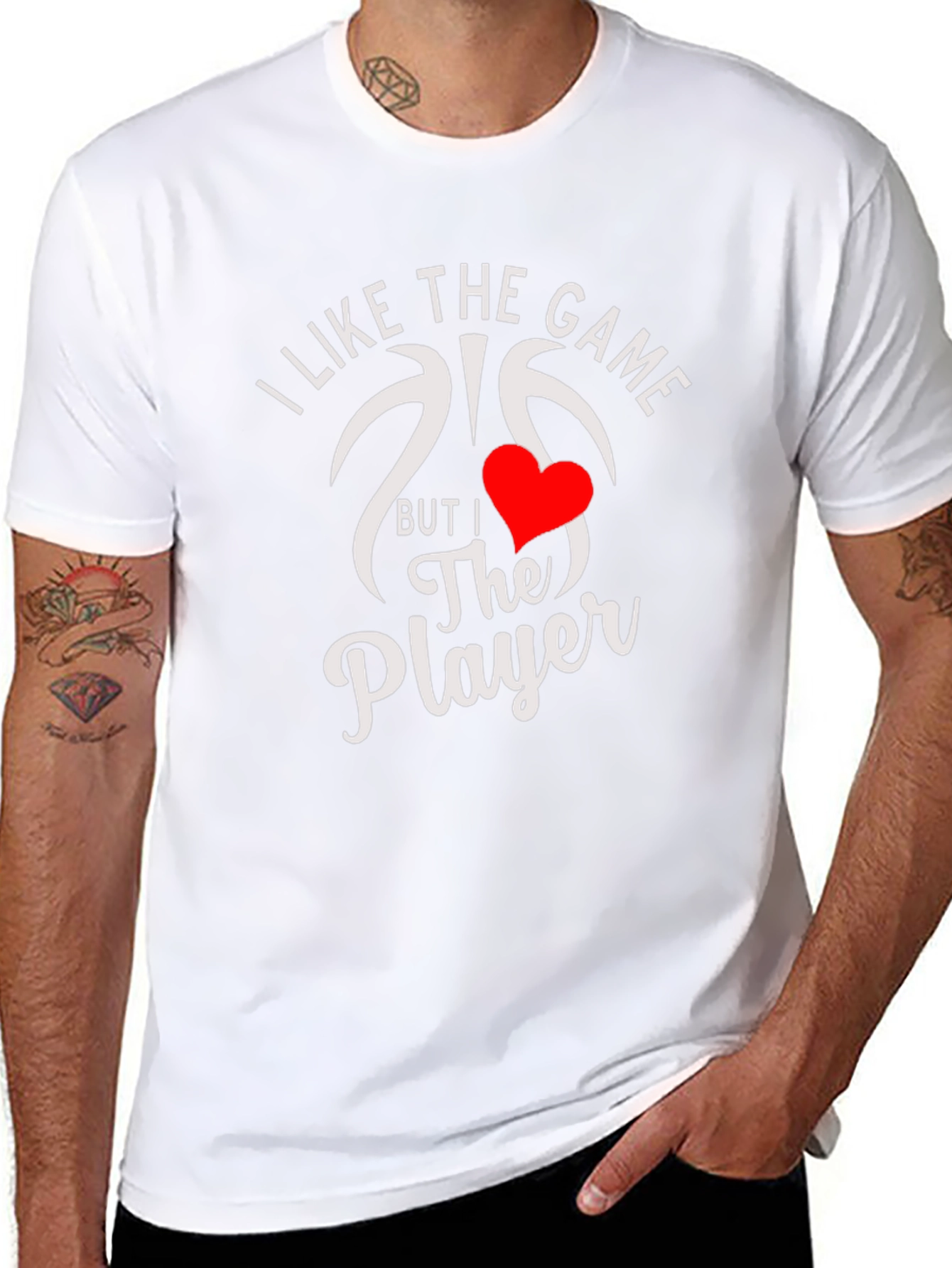 I Like The Game But The Player Graphic Tee