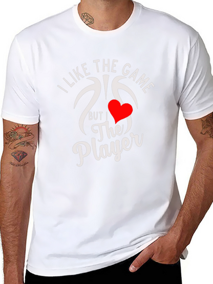 I Like The Game But The Player Graphic Tee