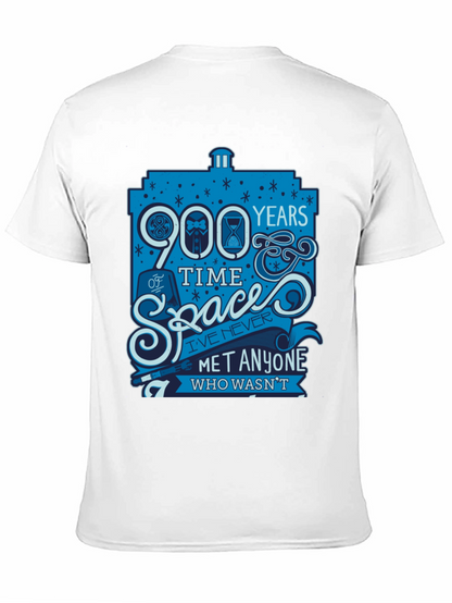 Doctor Who 900 Years Time Space Graphic T-Shirt