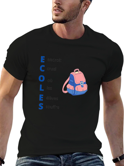 Schools Cruel Place Backpack T-Shirt