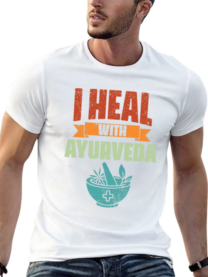 I Heal With Ayurveda Graphic Tee