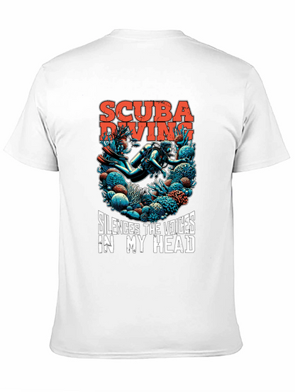Scuba Diving T-Shirt - Silences the Voices Graphic Tee