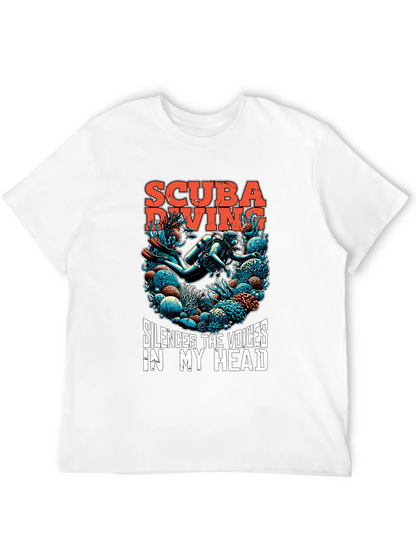 Scuba Diving T-Shirt - Silences the Voices Graphic Tee