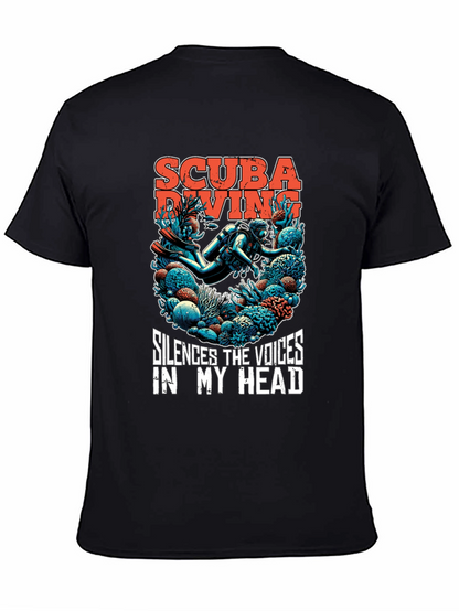 Scuba Diving T-Shirt - Silences the Voices Graphic Tee