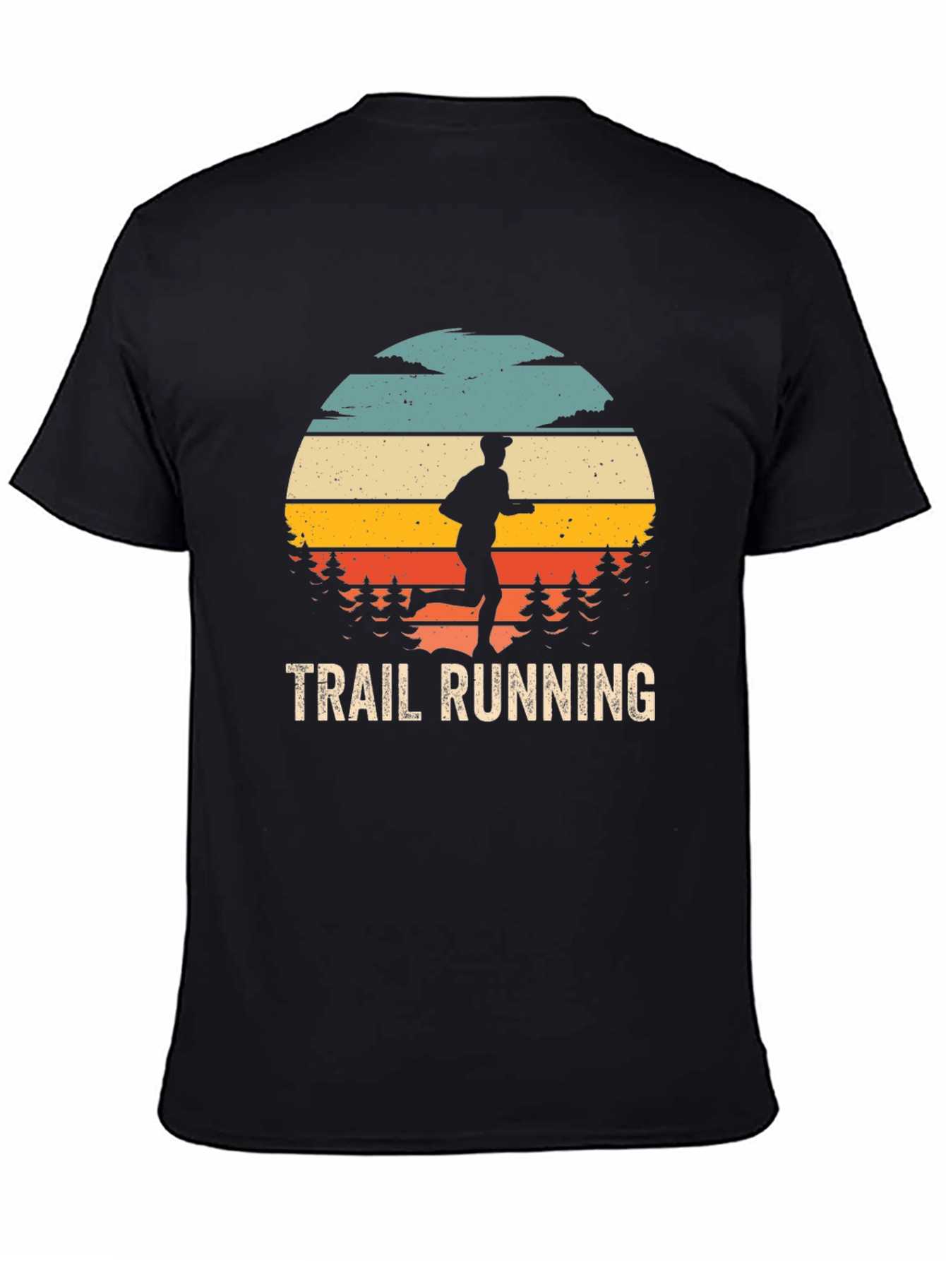Trail Running Retro Graphic Tee