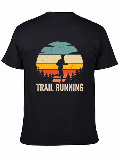Trail Running Retro Graphic Tee