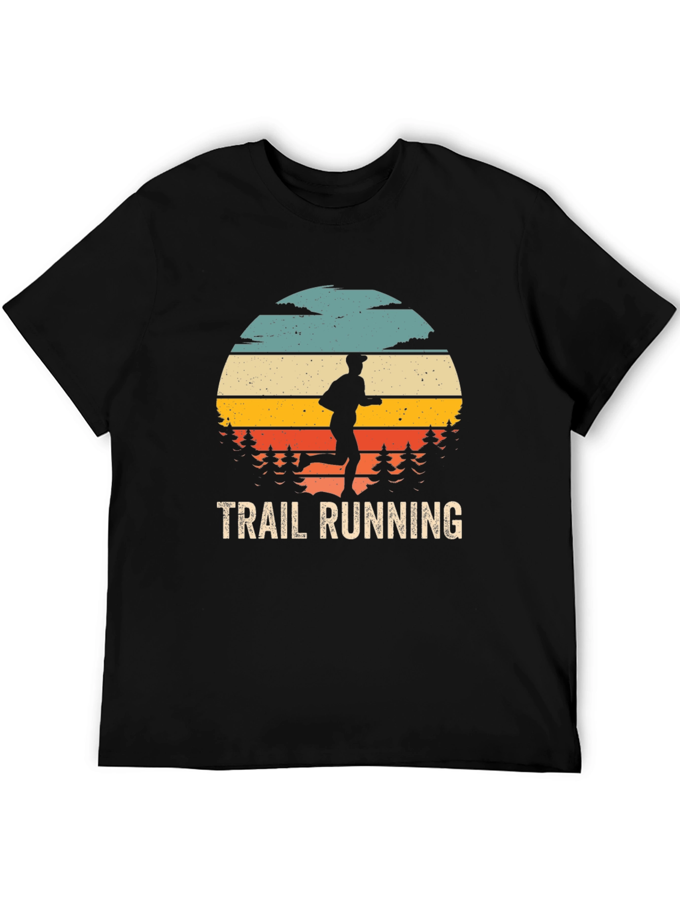 Trail Running Retro Graphic Tee