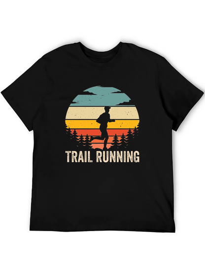 Trail Running Retro Graphic Tee