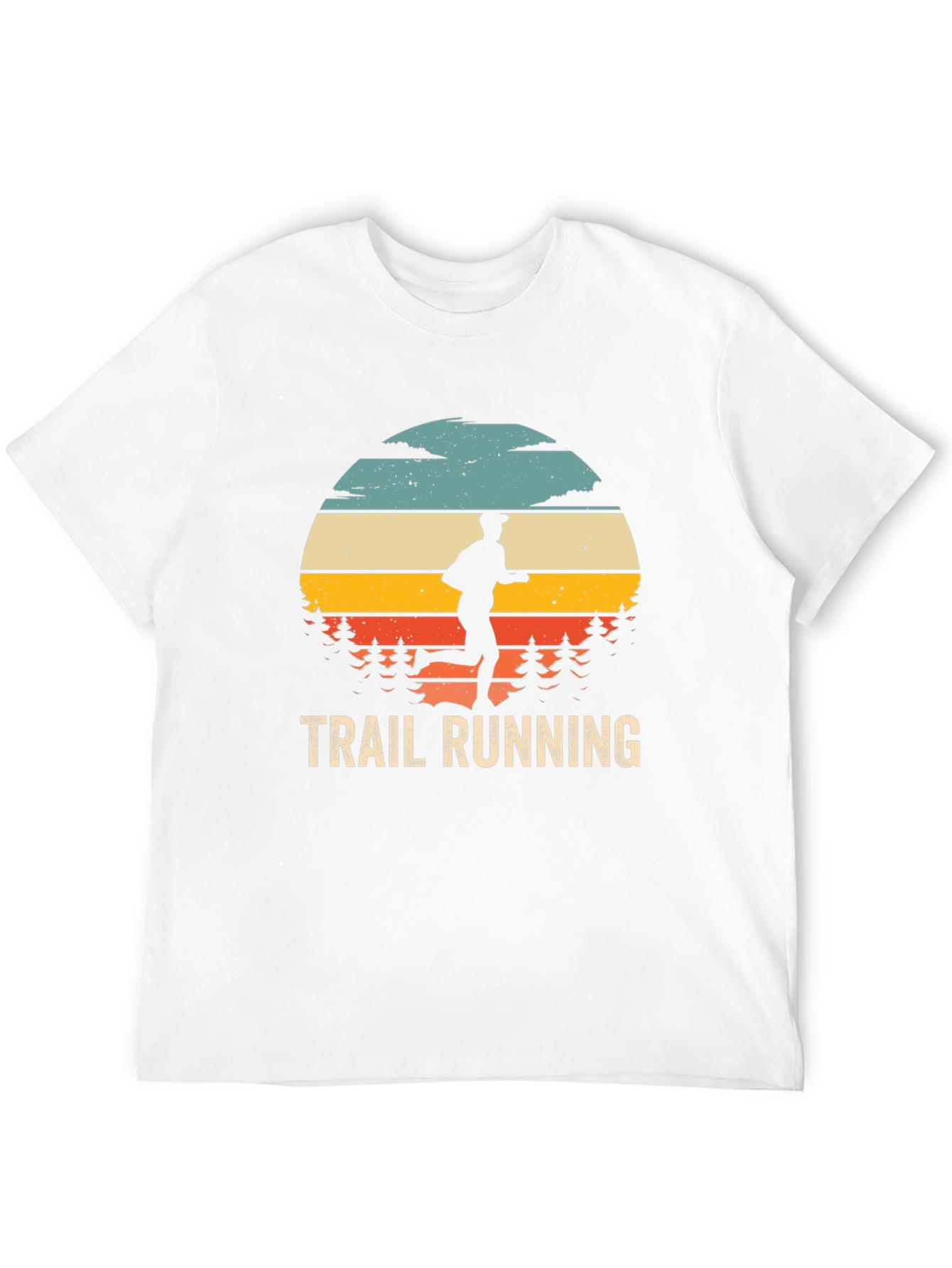 Trail Running Retro Graphic Tee