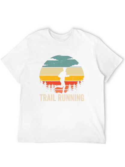 Trail Running Retro Graphic Tee