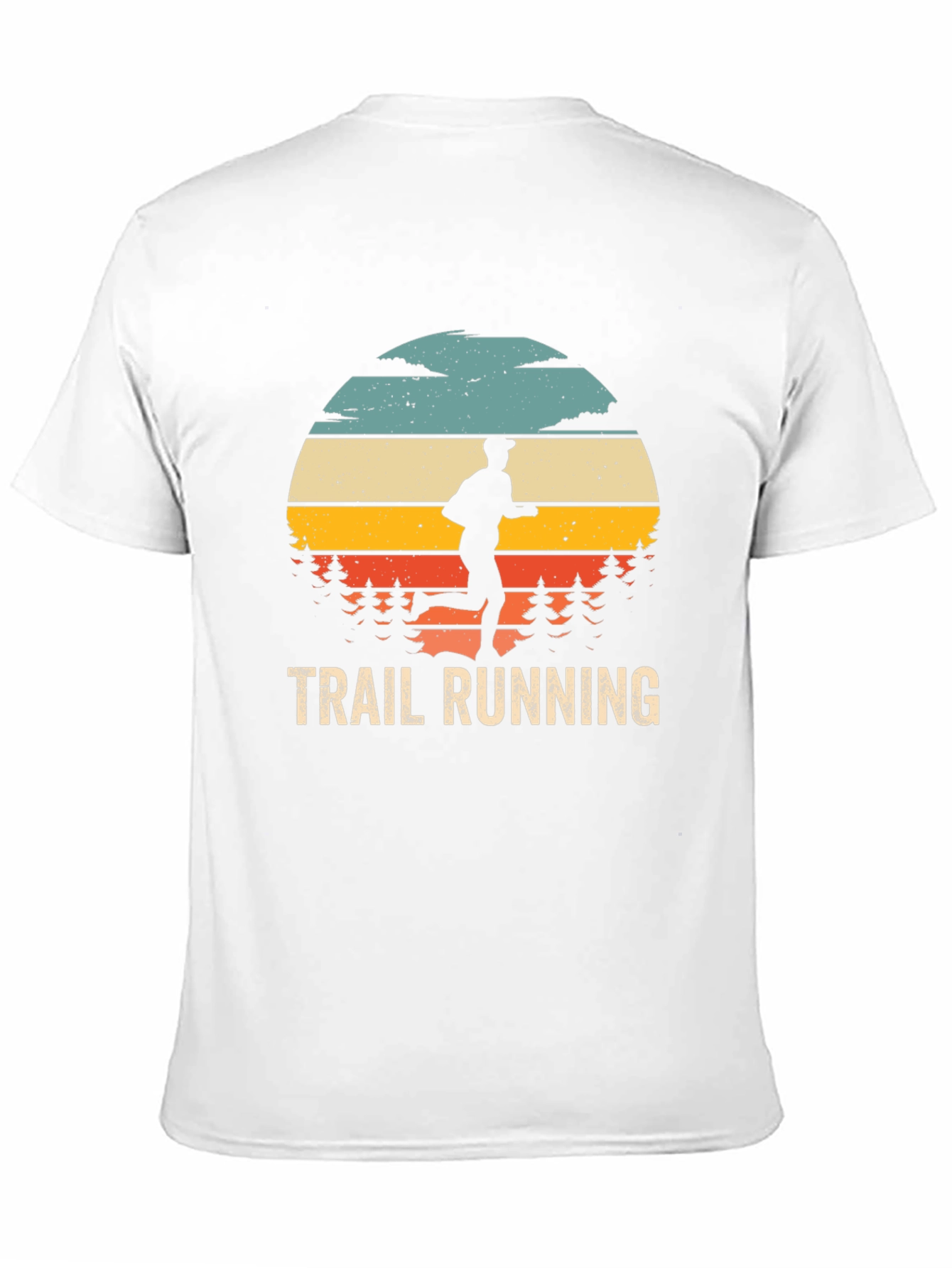 Trail Running Retro Graphic Tee