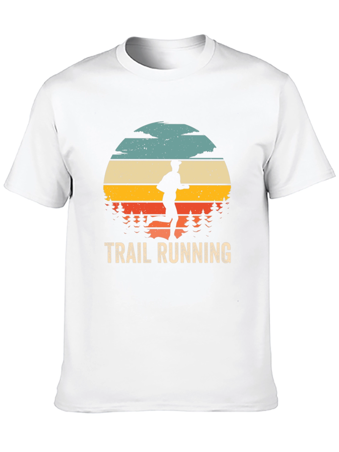 Trail Running Retro Graphic Tee
