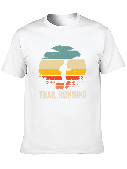 Trail Running Retro Graphic Tee