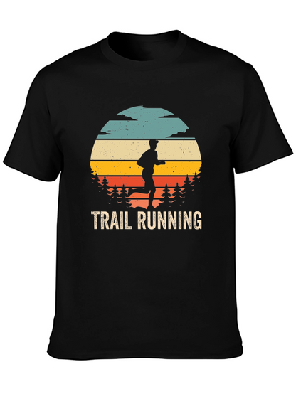 Trail Running Retro Graphic Tee