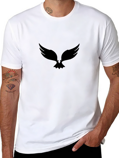 Raven Wings Graphic Black T-Shirt