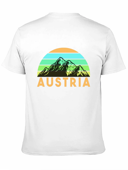 Austria Mountain Graphic T-Shirt