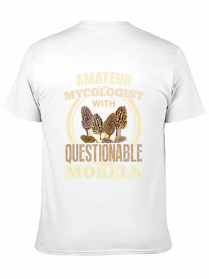 Amateur Mycologist Morel Mushroom T-Shirt