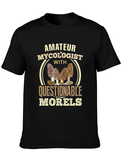 Amateur Mycologist Morel Mushroom T-Shirt