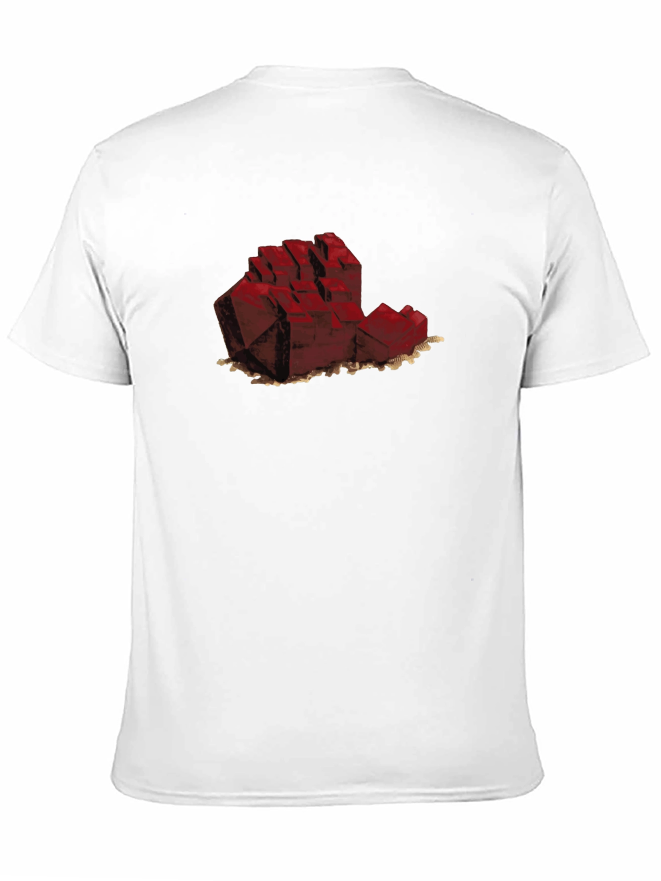 Red Crystal Geometric Tee