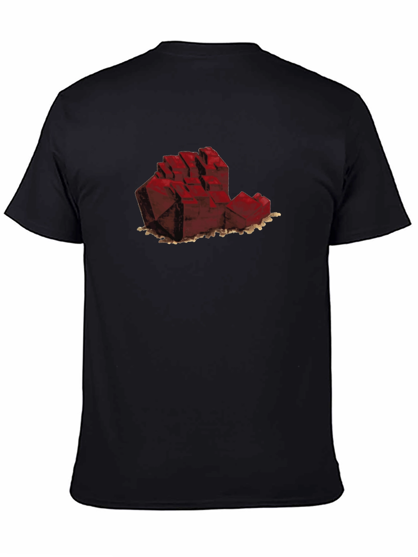 Red Crystal Geometric Tee