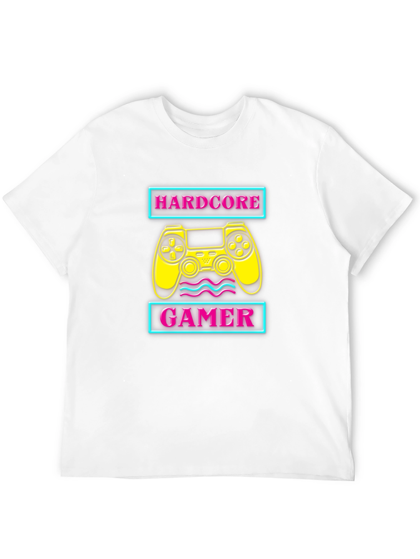 Hardcore Gamer Black T-Shirt