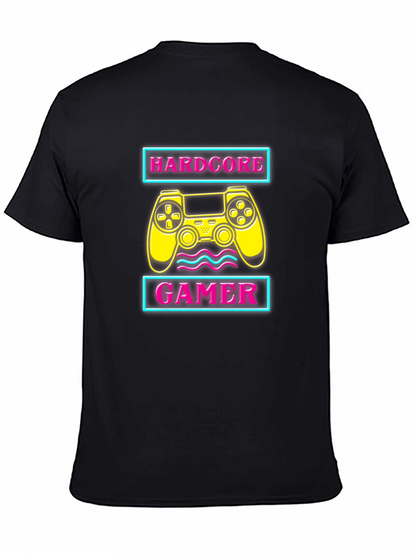 Hardcore Gamer Black T-Shirt