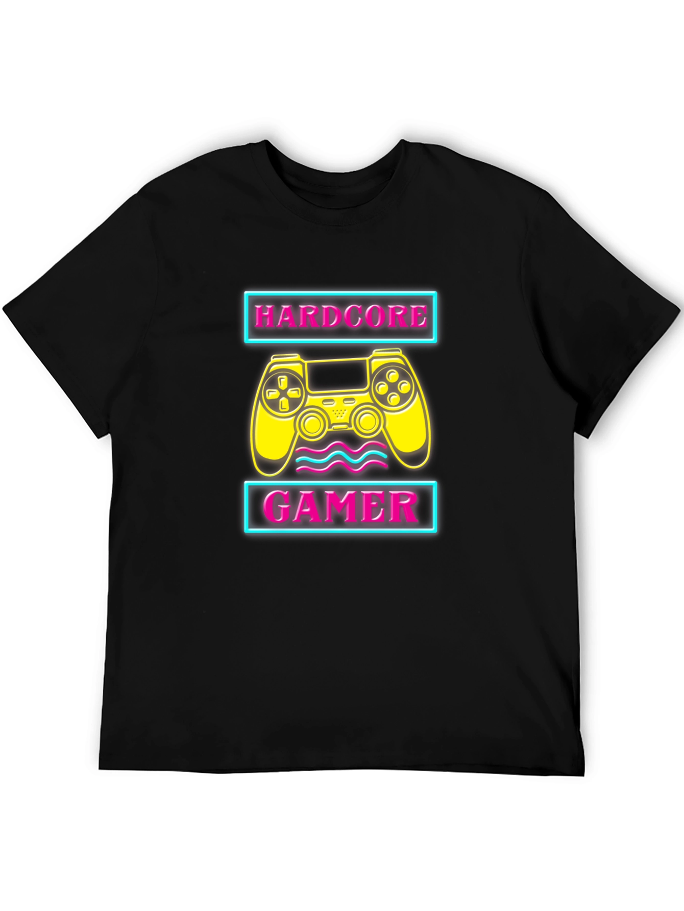Hardcore Gamer Black T-Shirt