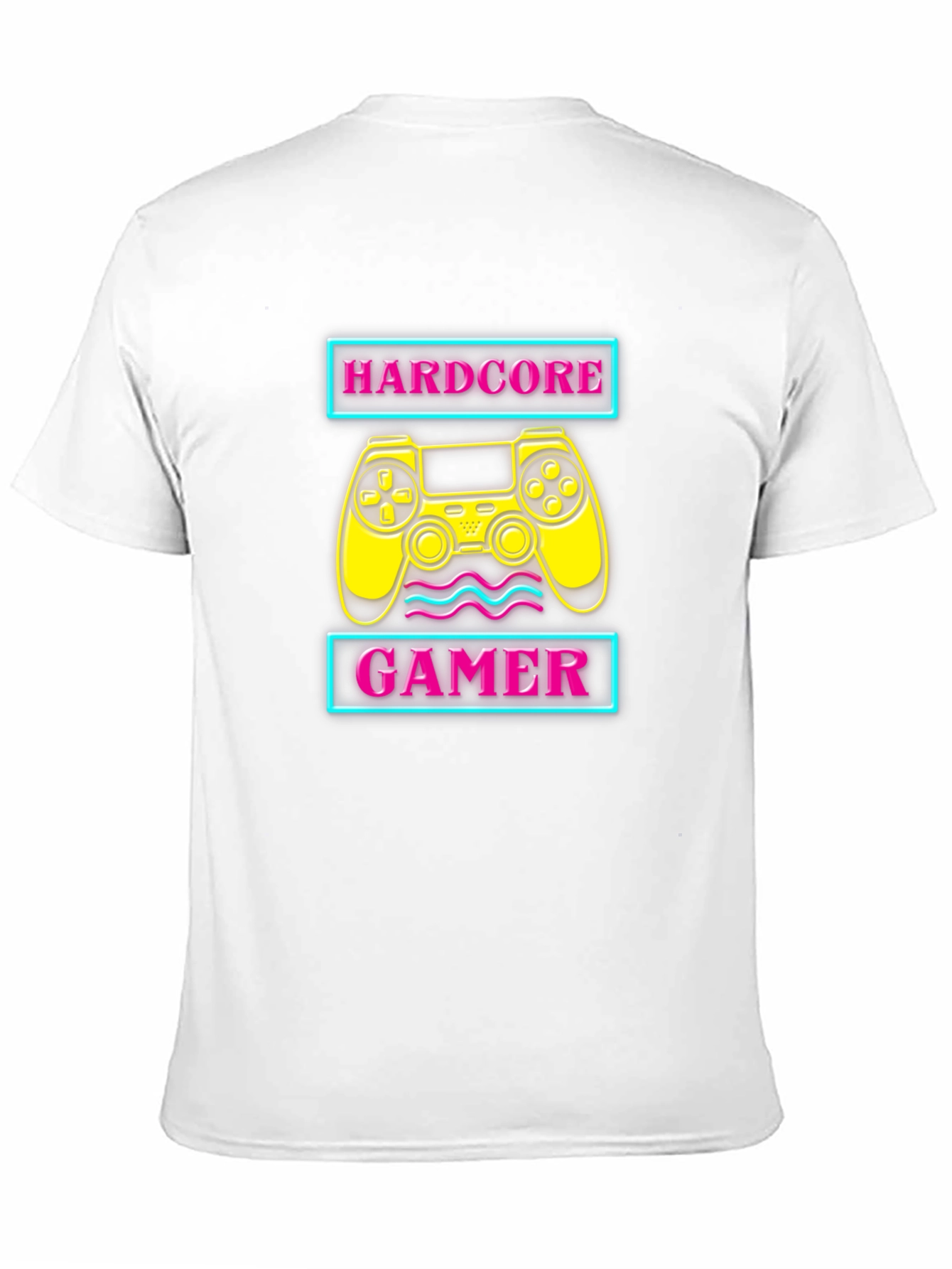Hardcore Gamer Black T-Shirt