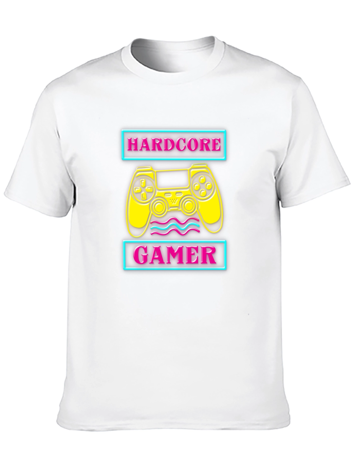 Hardcore Gamer Black T-Shirt
