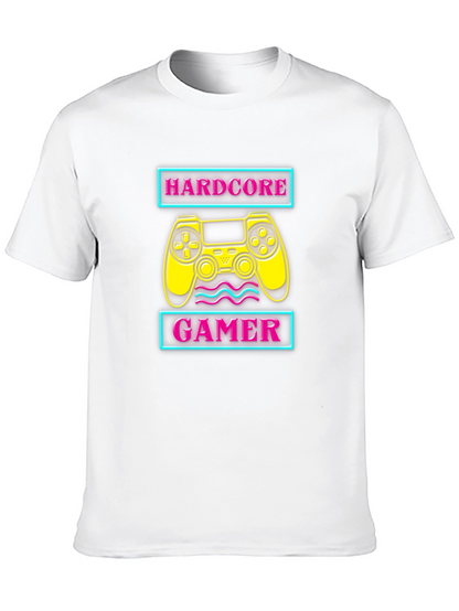 Hardcore Gamer Black T-Shirt