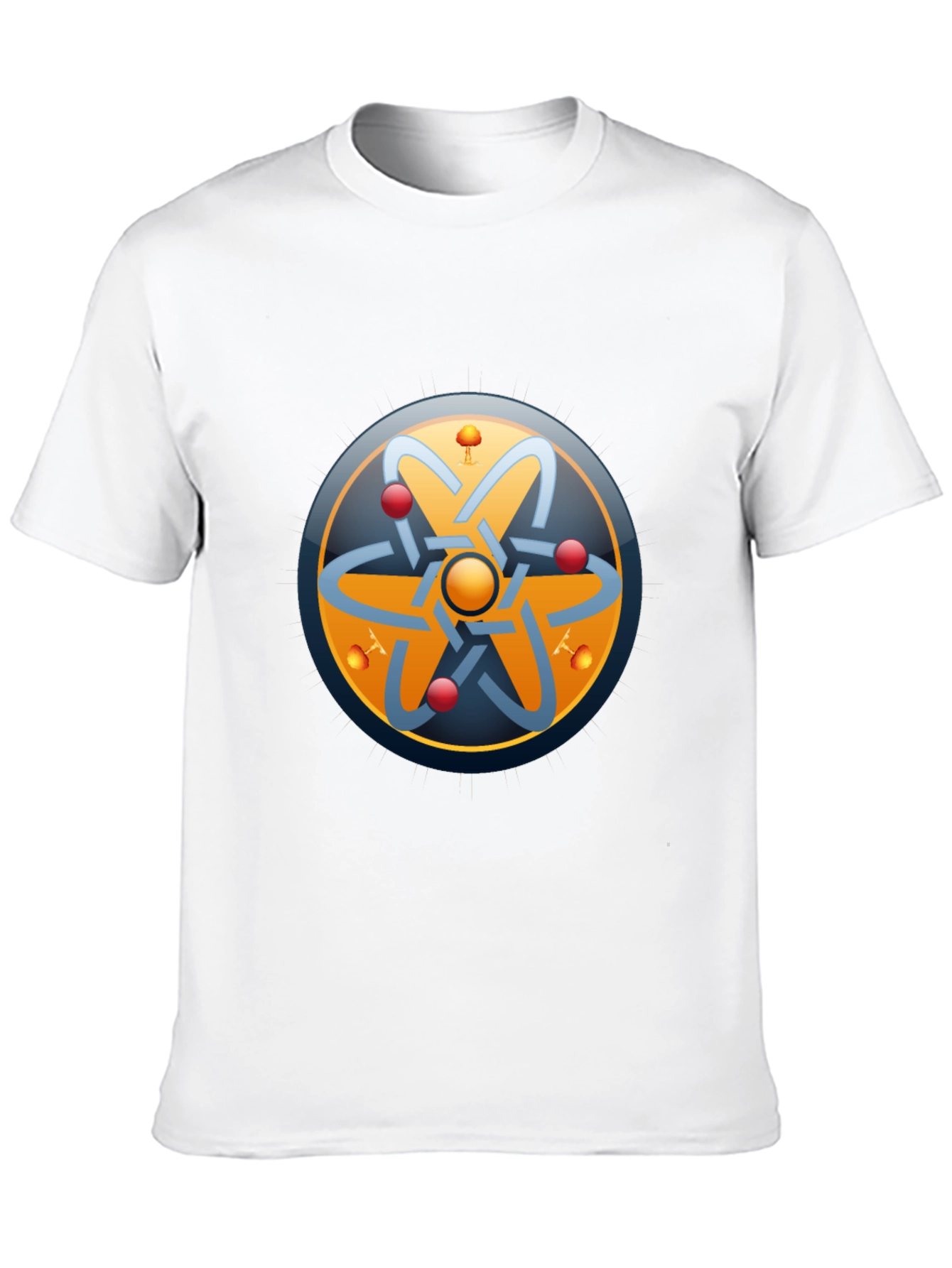 Atom Design Black T-Shirt