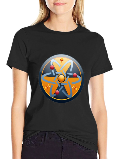 Atom Design Black T-Shirt