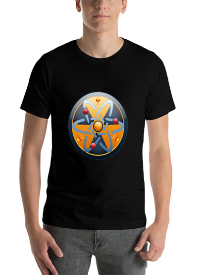 Atom Design Black T-Shirt