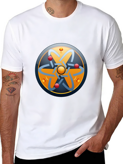 Atom Design Black T-Shirt