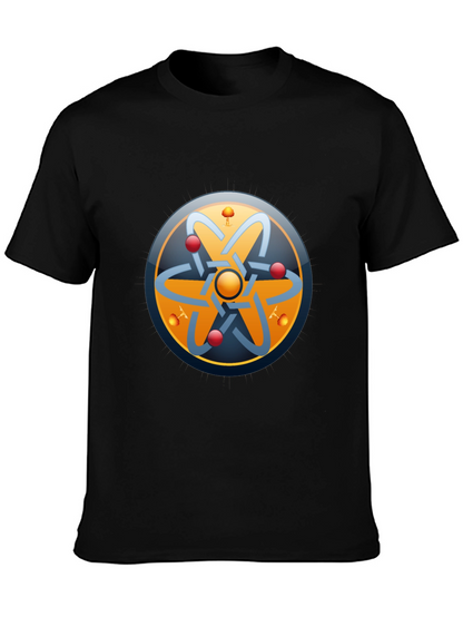 Atom Design Black T-Shirt