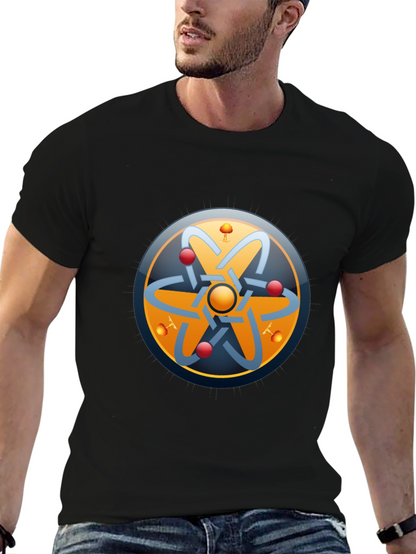 Atom Design Black T-Shirt