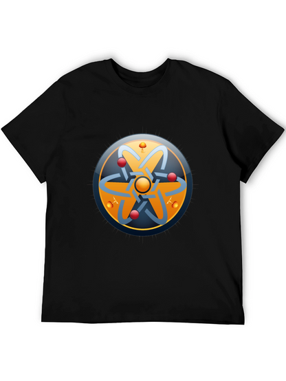 Atom Design Black T-Shirt