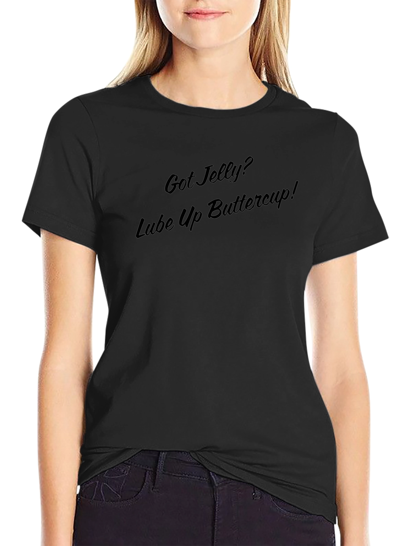 Got Jelly? Black Graphic Tee