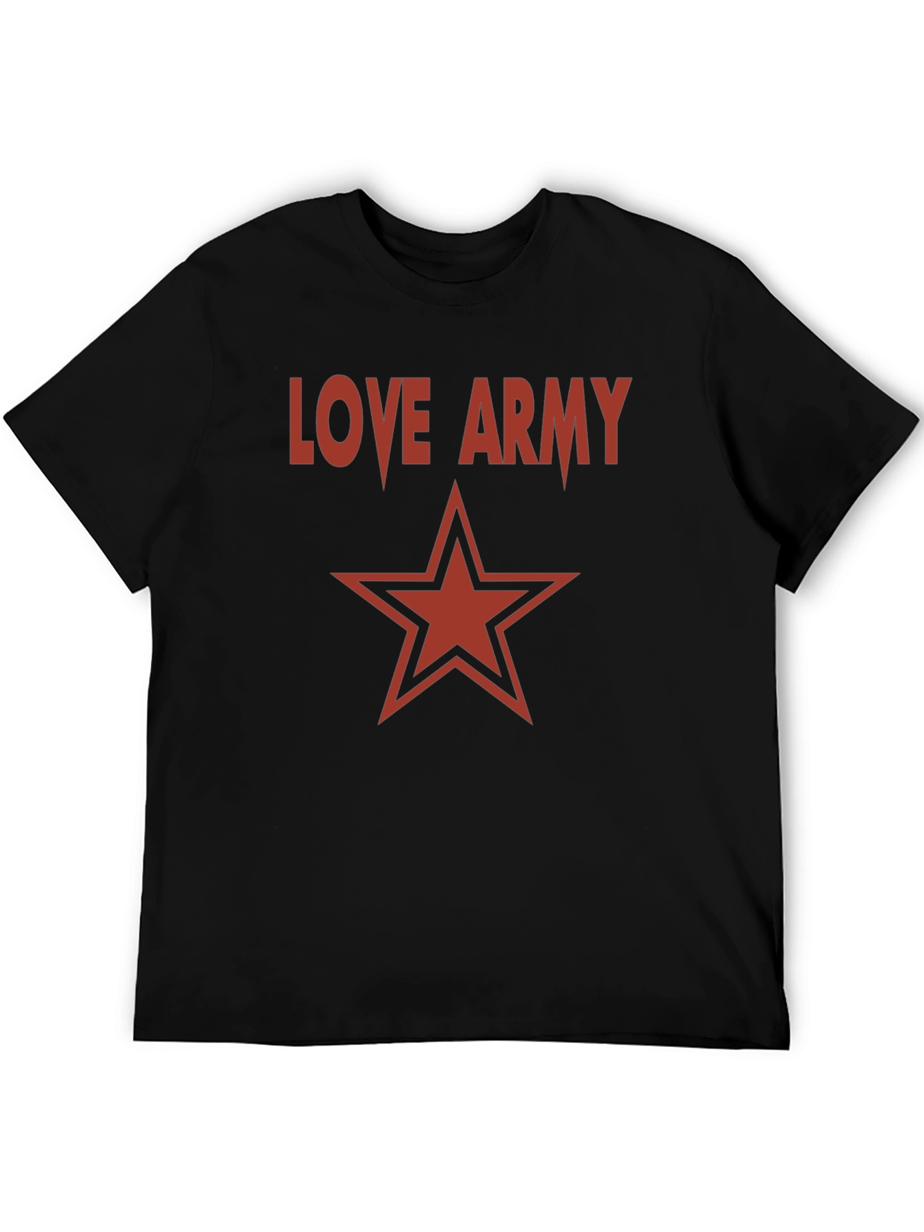Love Army Star Graphic Tee