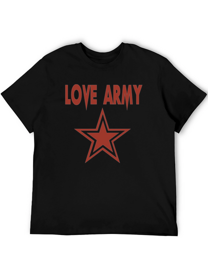 Love Army Star Graphic Tee