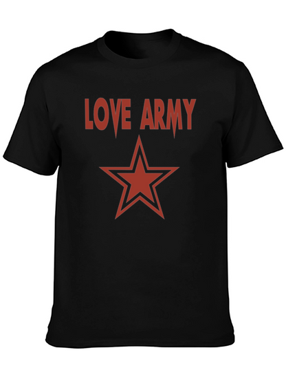 Love Army Star Graphic Tee