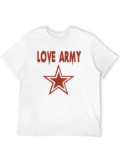 Love Army Star Graphic Tee