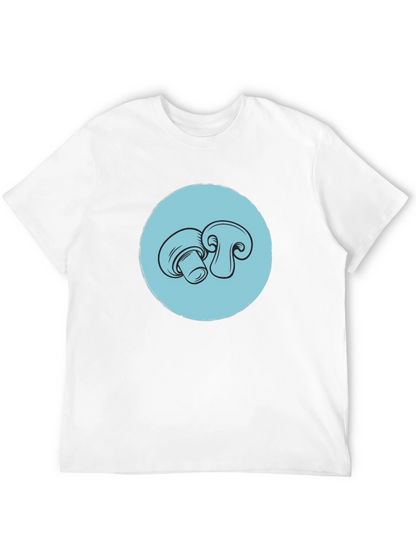 Mushroom Graphic Tee - Stylish Unisex T-Shirt