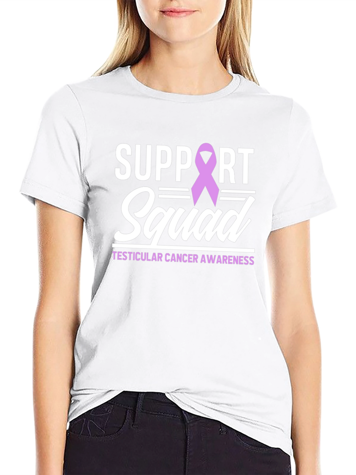 Support Squad Cancer Awareness T-Shirt