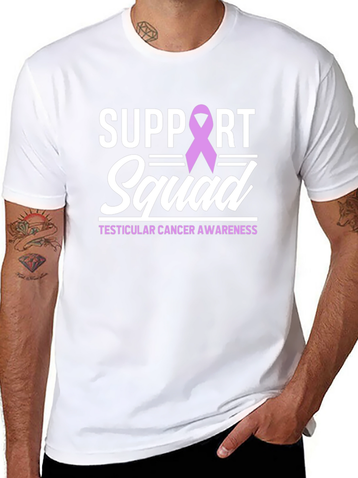 Support Squad Cancer Awareness T-Shirt